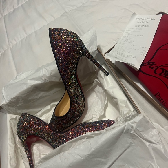 Christian Louboutin Shoes - Christian Louboutin Pigalle Glitter Heels